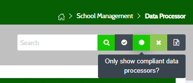Compliant Processor Filter